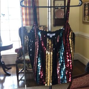 BB Dakota Sequin Stripe Cami